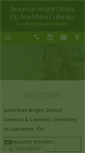 Mobile Screenshot of americanbrightdental.com